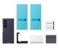 Samsung Silicone Magnet do Fold Ultra fioletowy - 1569719 - zdjęcie 3